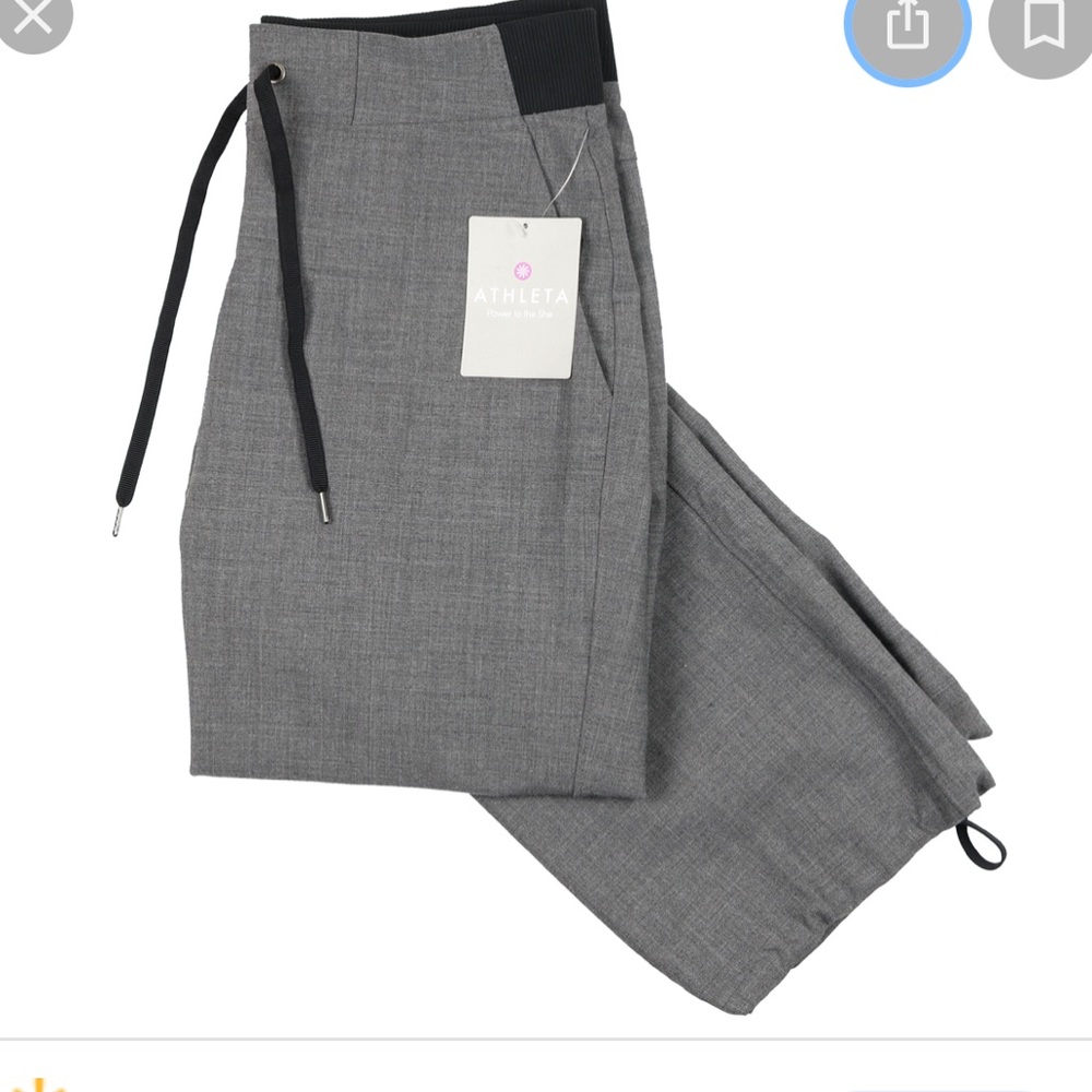 Athleta wool blend midtown pant
